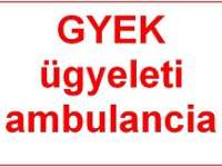 3526 Miskolc, Szentpéteri kapu 72-76 GYEK ügyeleti ambulancia